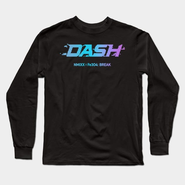 NMIXX Dash Long Sleeve T-Shirt by hallyupunch